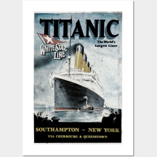 Titanic Posters and Art